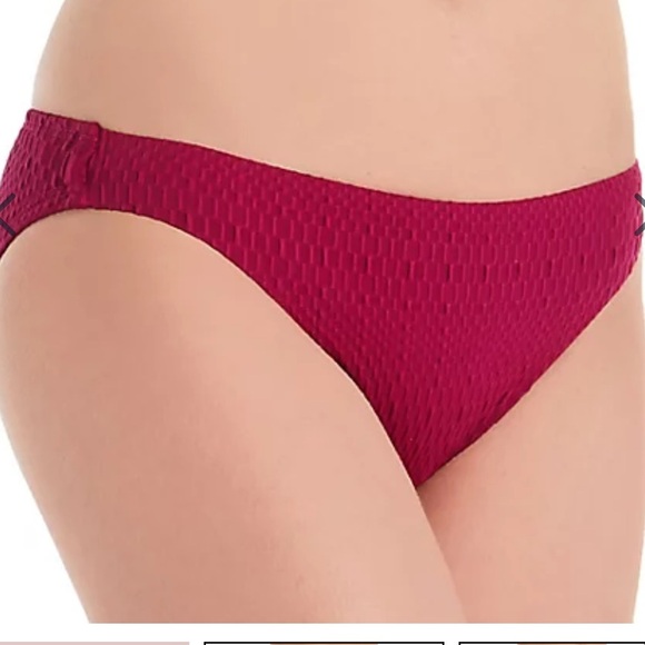 Robin Piccone Perla Clean Finish Brief Swim Bottom Orchid NWT - Picture 1 of 13